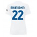 Inter Milan Henrikh Mkhitaryan #22 Kopio Vieras Pelipaita Naisten 2023-24 Lyhyet Hihat